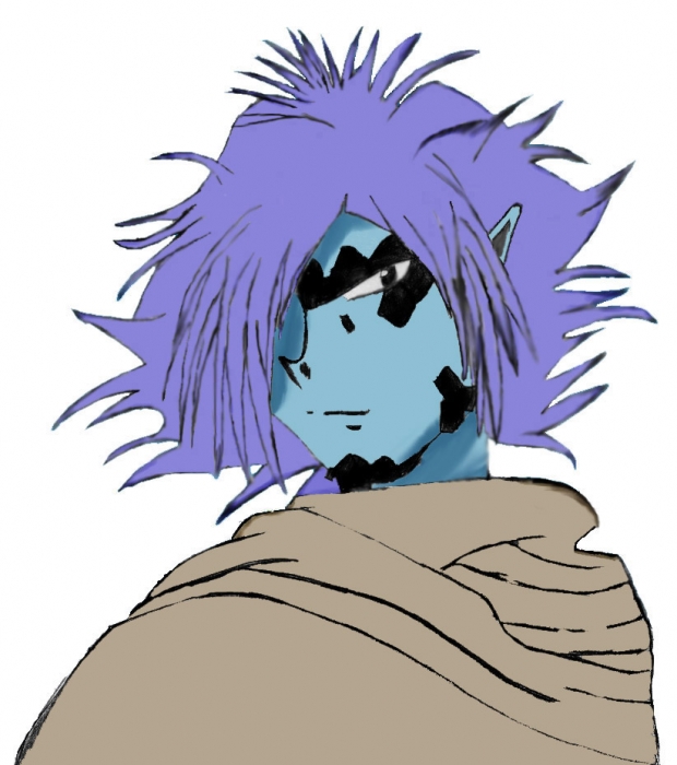 Zelgadis (colored)