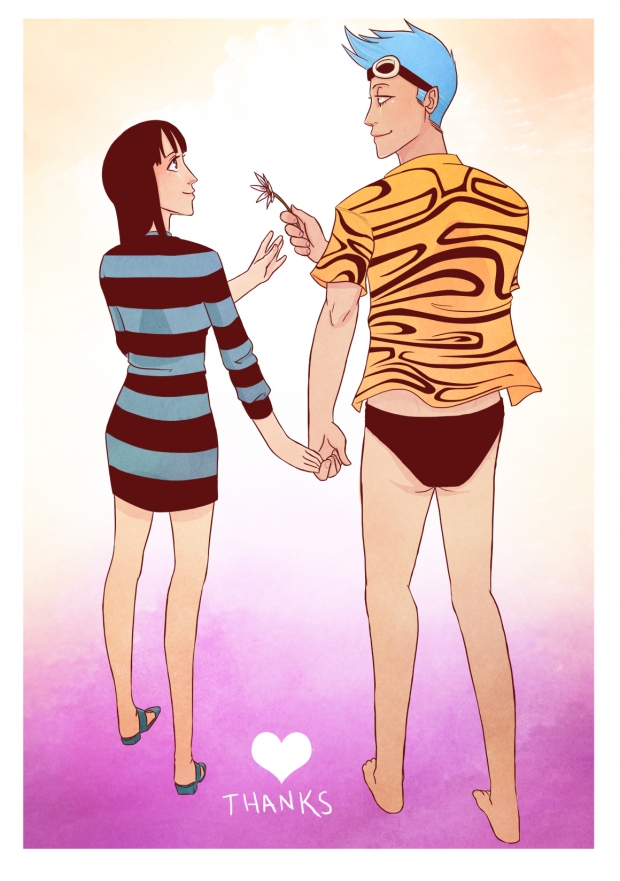 Franky x Robin