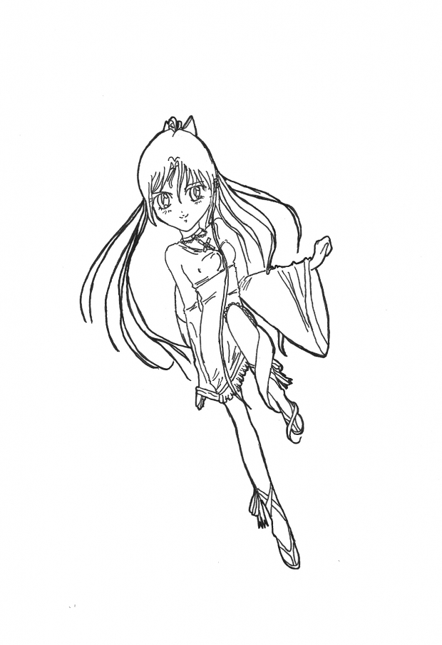 Halloween Piccy Lineart