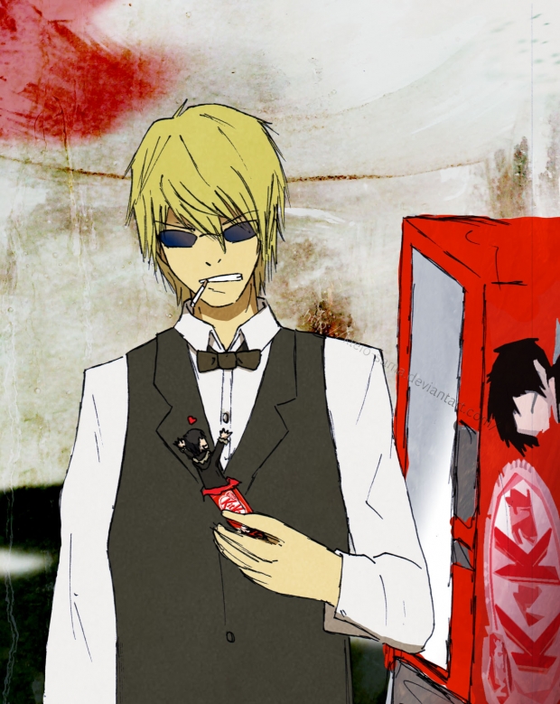 DRRR - Kit Kat Izaya