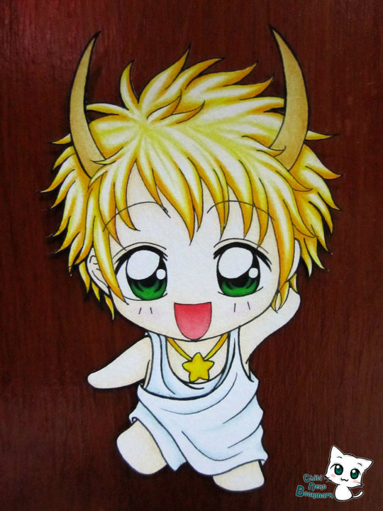 Taurus Chibi Bookmark