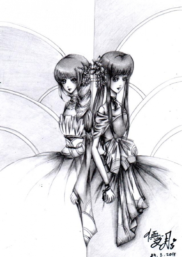 Shirahime & Kurohime- 20s ver