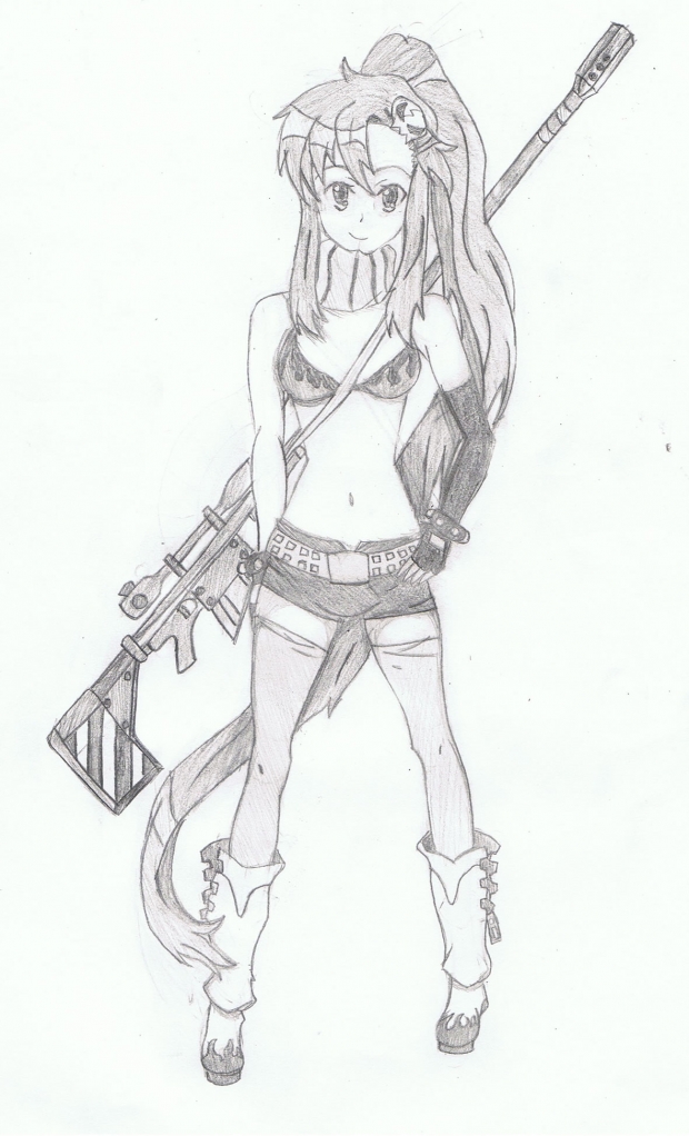 Yoko from Tengen Toppa Gurren Lagann