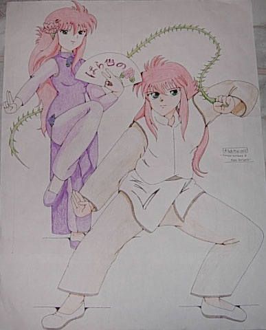 Rose And Kurama Prepare For Action