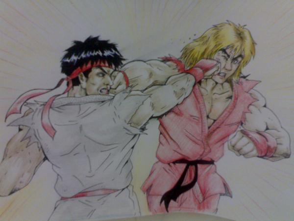 ryu vs ken