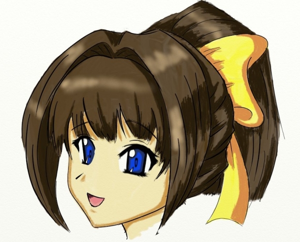 Cute Manga girl