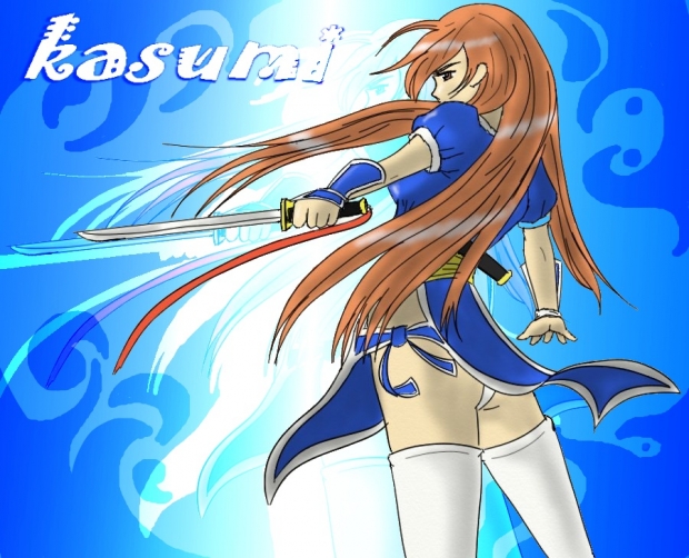 Blue Kunoichi