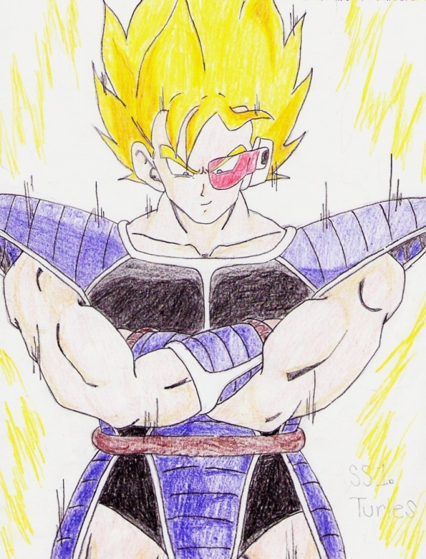 This is what i think Turles would look as a Super Saiyan 1