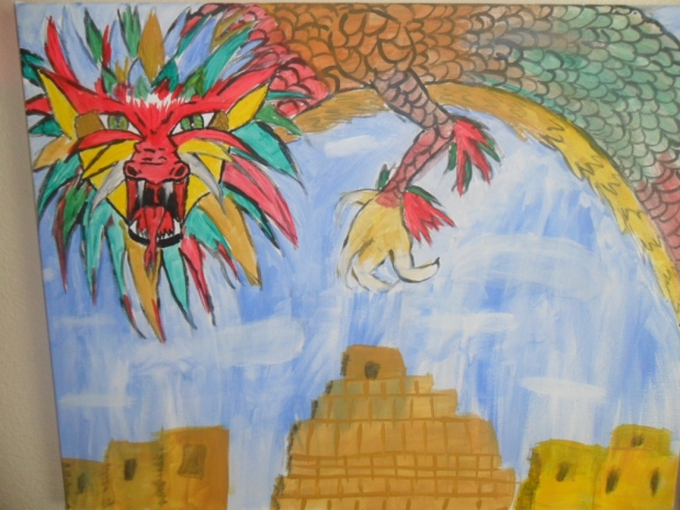 dragon of the maya