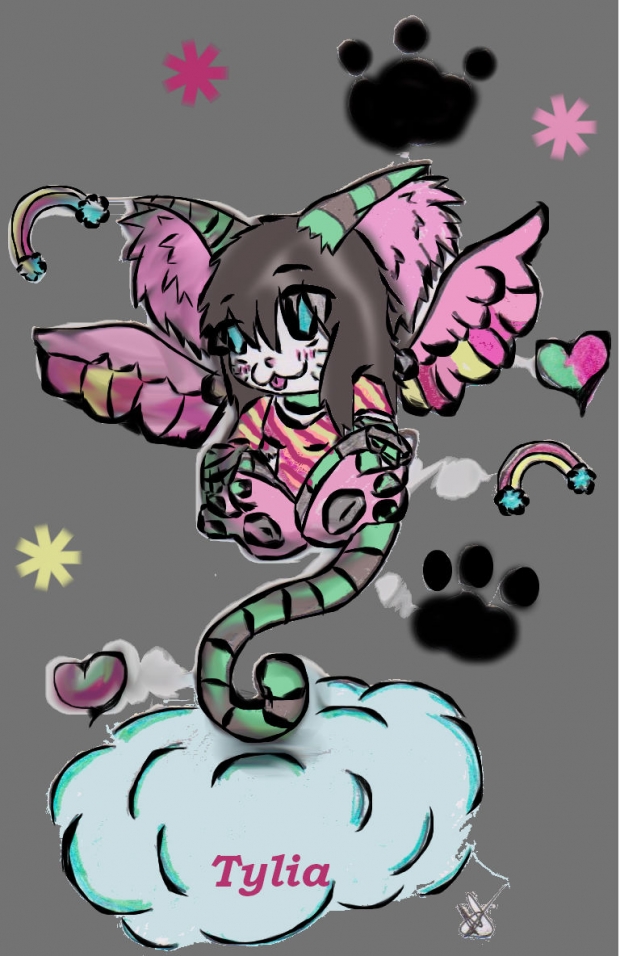 Tylias kitty photoshop