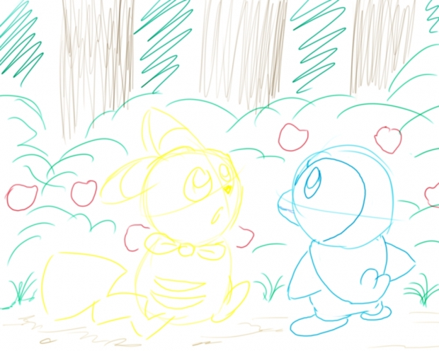 Pokemon Mystery dungeon 2 Apple Woods