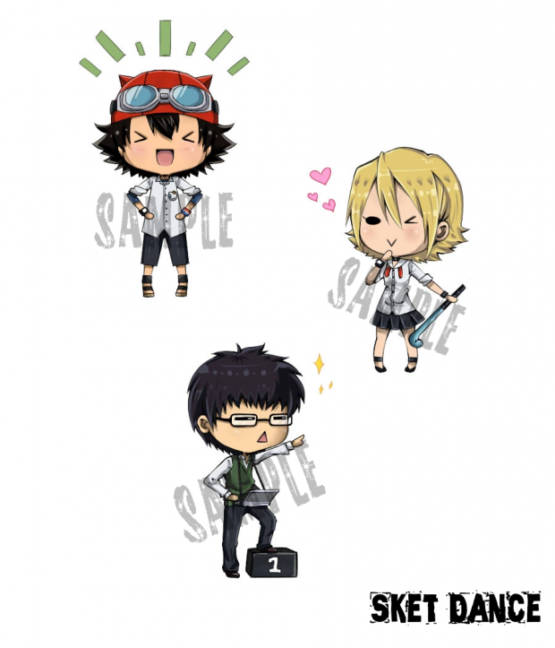Sket Dance Chibis