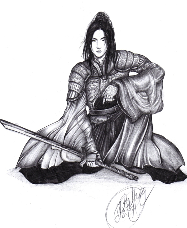 Ancient Chinese warrior