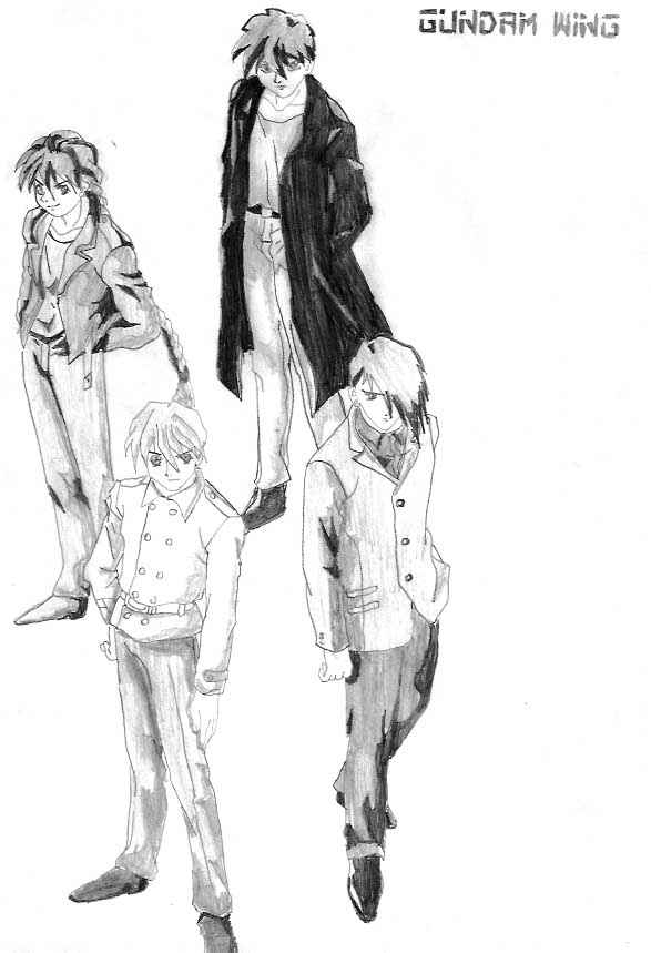 Gundam Wing Boys
