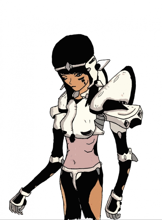 Mech Suit Girl 01