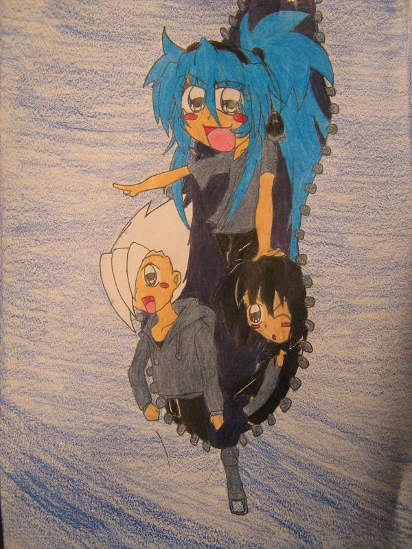 Look! Chibi rockstars!