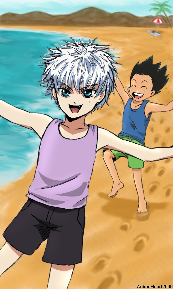 Happy on the beach~