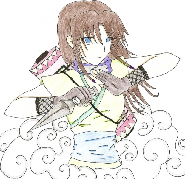 My naruto character, Ayako