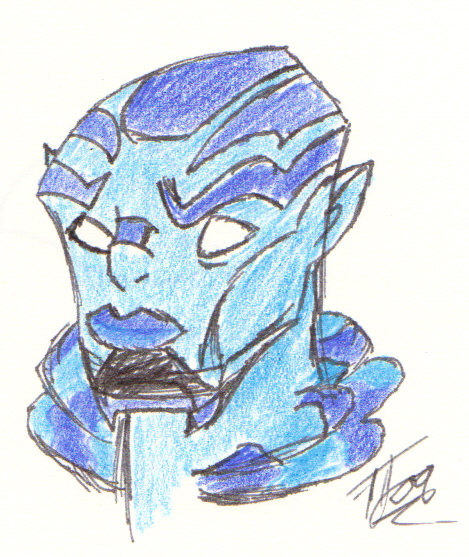 Abe Sapien Sketch