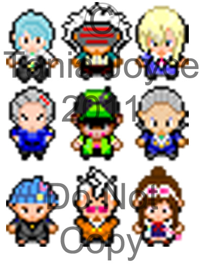 Ace Attorney Pokemon Sprites