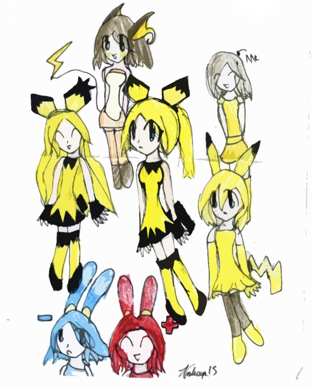 Pikachu Family