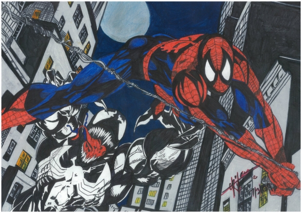 spiderman vs venom