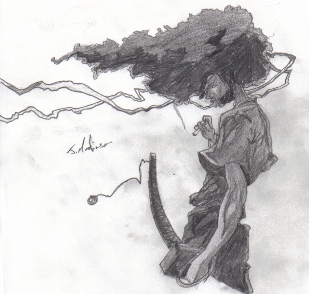 afro samuri