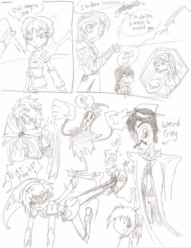 Comic scraps