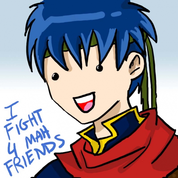 He fights for his friends