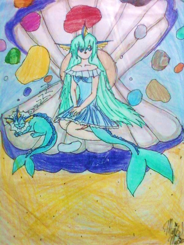 Valerie and Vaporeon