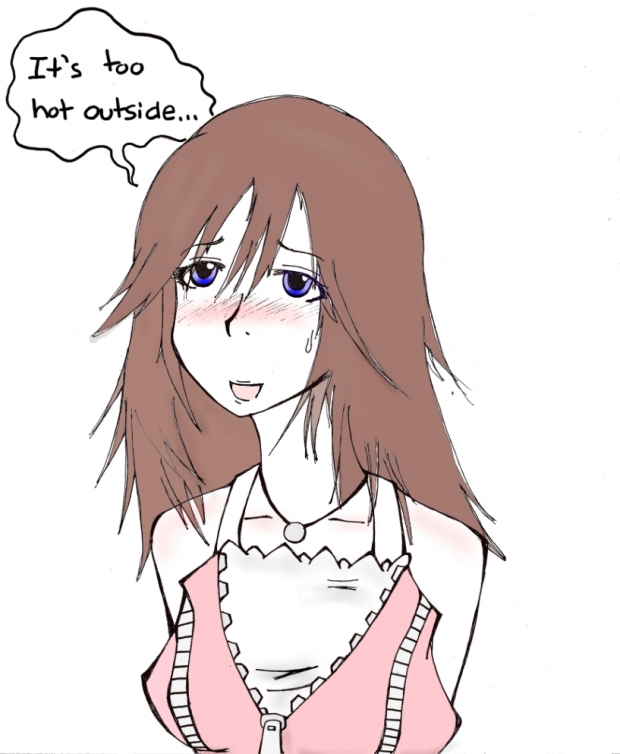 Kairi Can't Beat the Heat