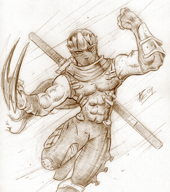 Ninja Gaiden Sketch