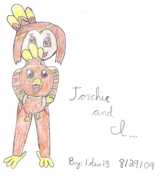 Torchic and I...