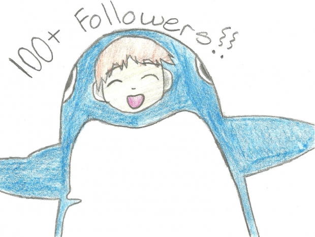 100+ followers I love you!