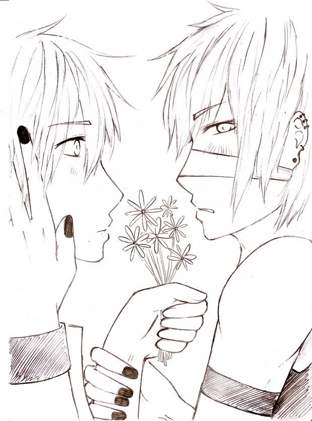 My heart races when i'm with you.