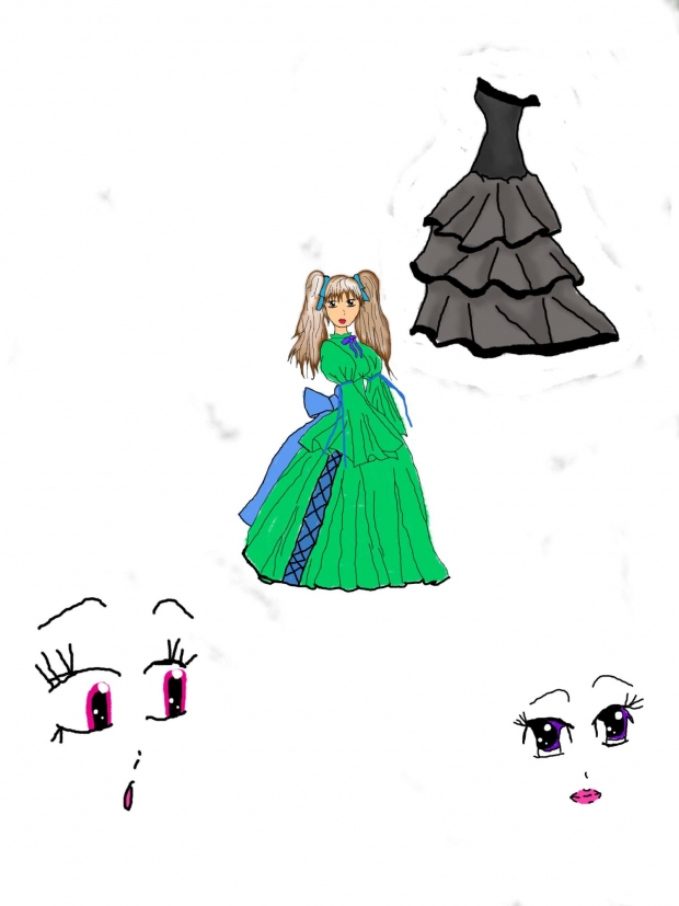 Doodle 1 ft:medieval girl