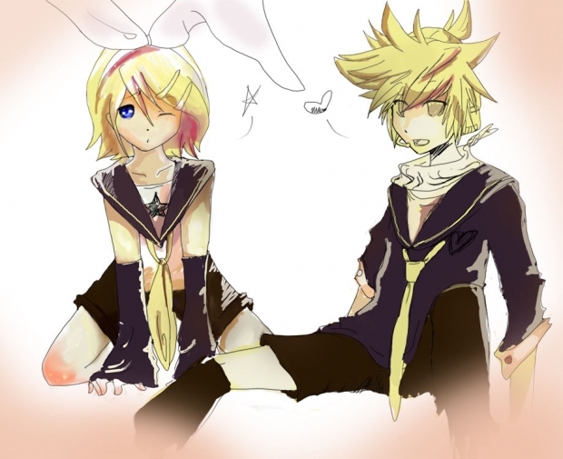 rin and len ..lerin