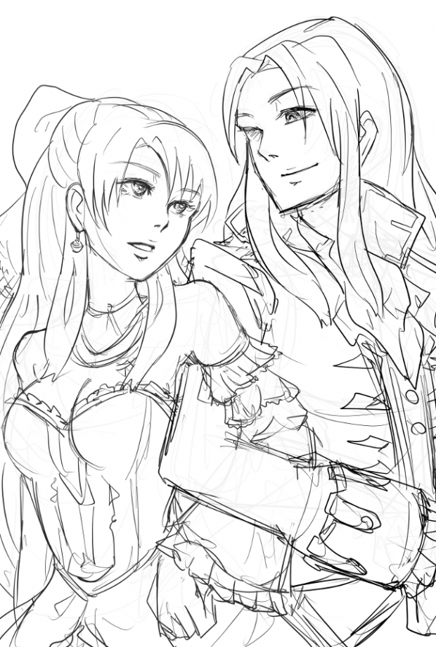 Madame de Pompadour et Louis XV