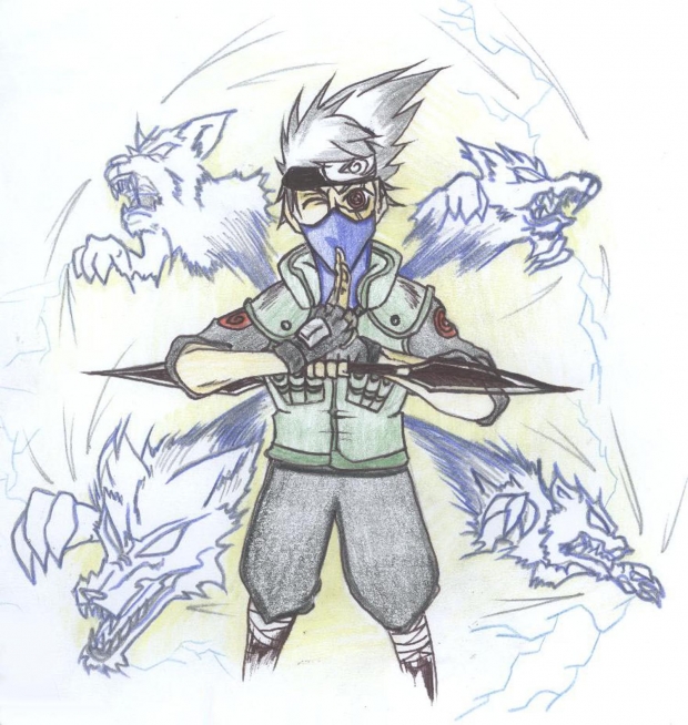 kakashi lightning wolf