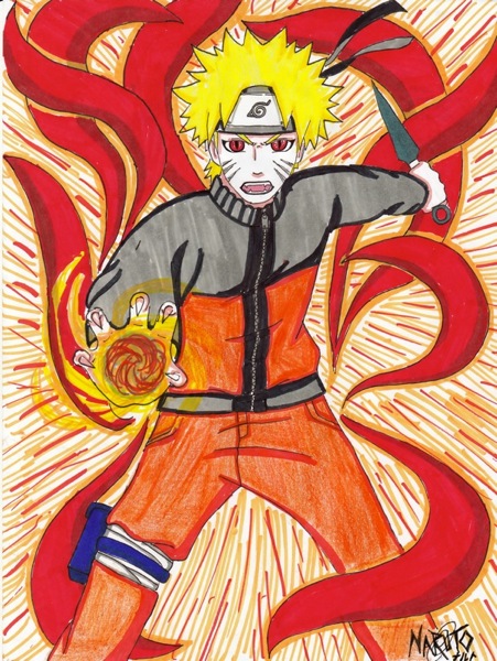 Ninetails and Rasengan