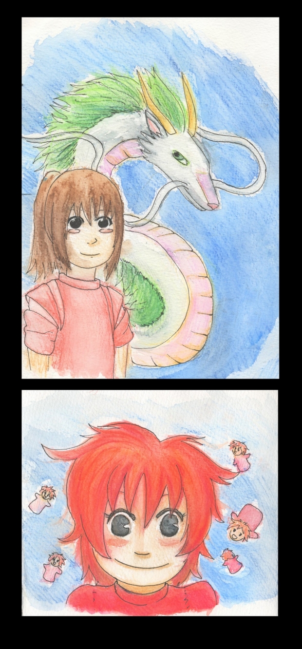 Ponyo + Spirited Away
