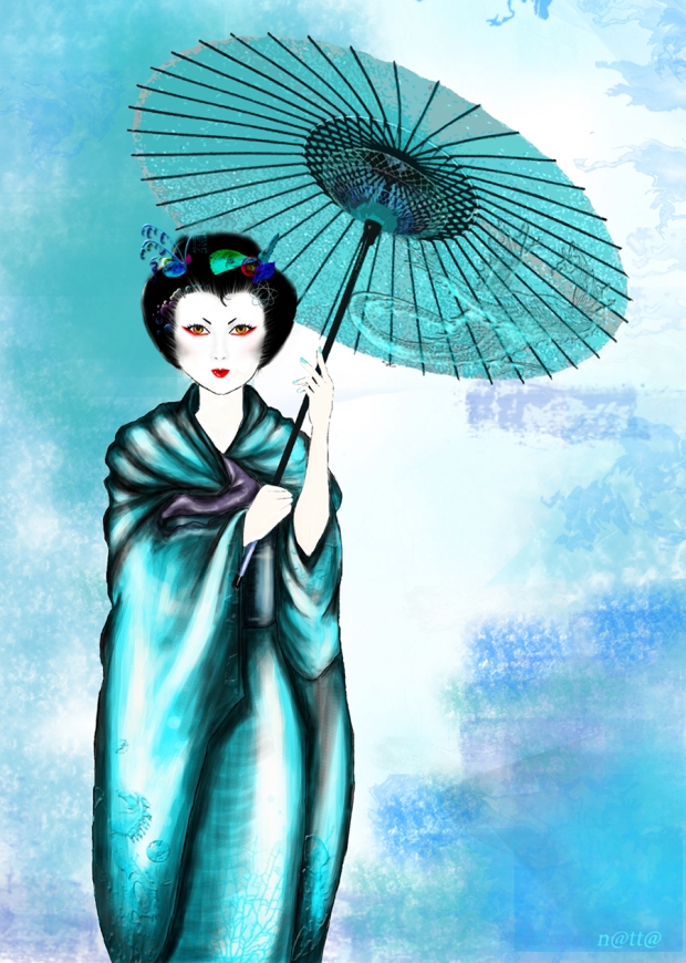 blue maiko