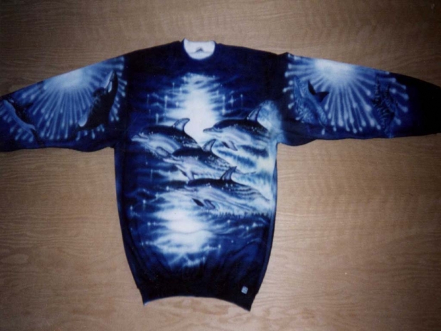 Dolphins - Front Sweater