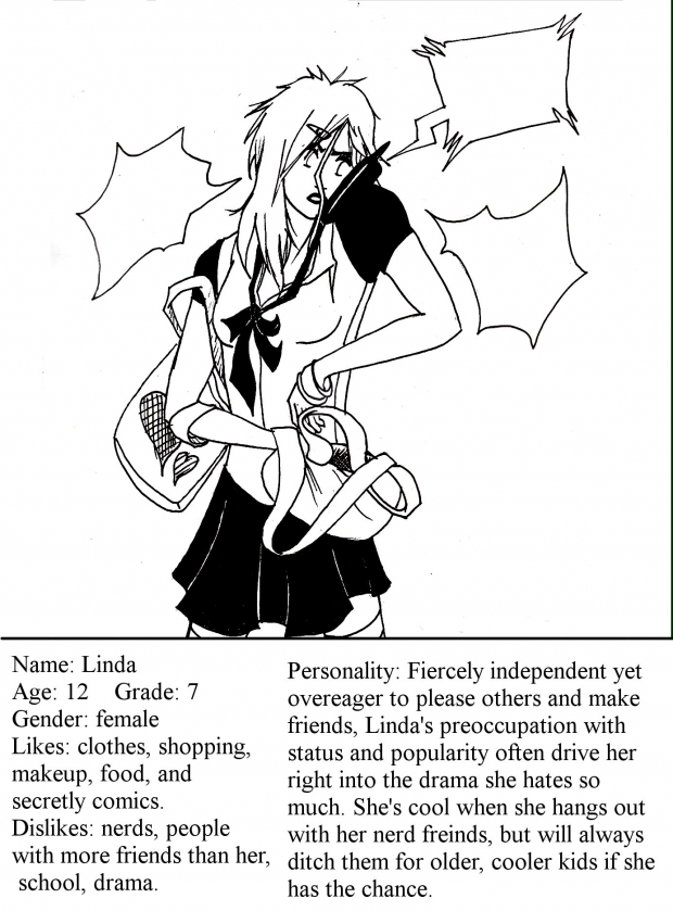 Linda (Accepting new students challenge)