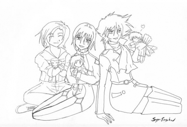 wolf rain coloring pages - photo #21