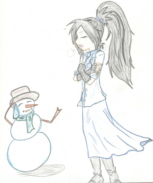 its so cold that i snowman can survive in this house