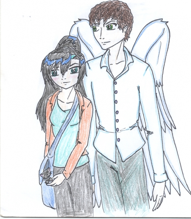 Ahrel and Sabriela with Mow