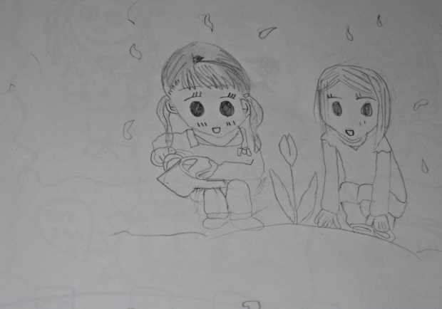 Cute Sand Chronicles Sketch