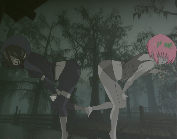 a hunter and witch