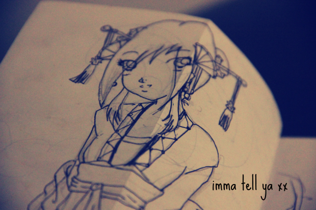 Girl In a Kimono
